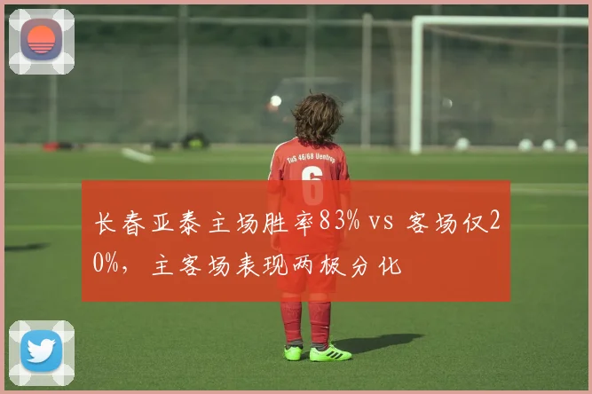 长春亚泰主场胜率83% vs 客场仅20%,主客场表现两极分化